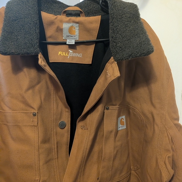 Carhartt Men's Tan Full Swing Chore Coat - Picture 3 of 3